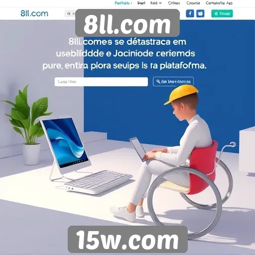 Acessibilidade e usabilidade do 8ll.com para novos usuários