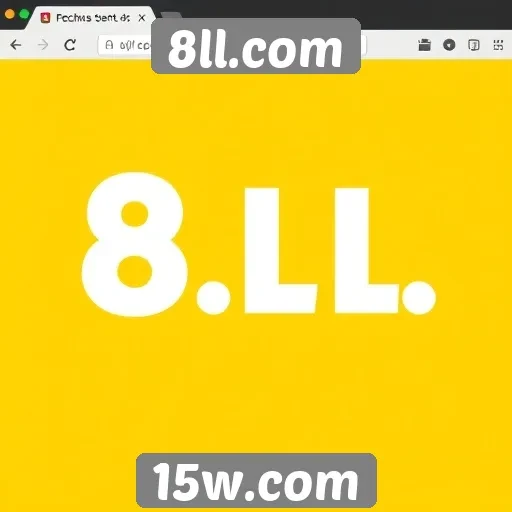 Explorando a interface do usuário do site 8ll.com
